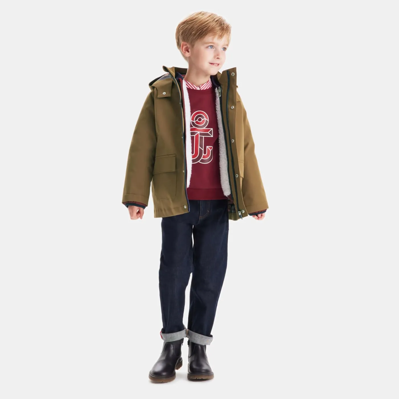 Enfant Jacadi Parka 3 en 1 enfant garçon -