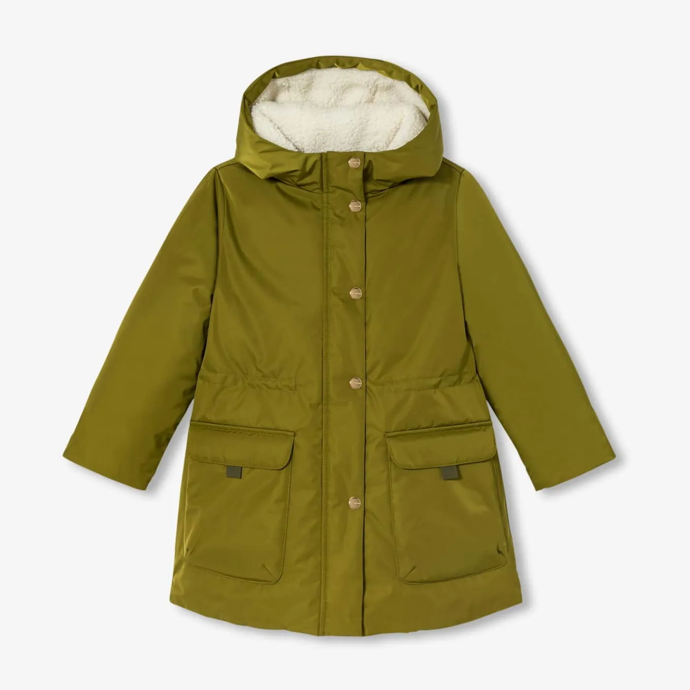 Enfant Jacadi Parka enfant fille doublée en sherpa -