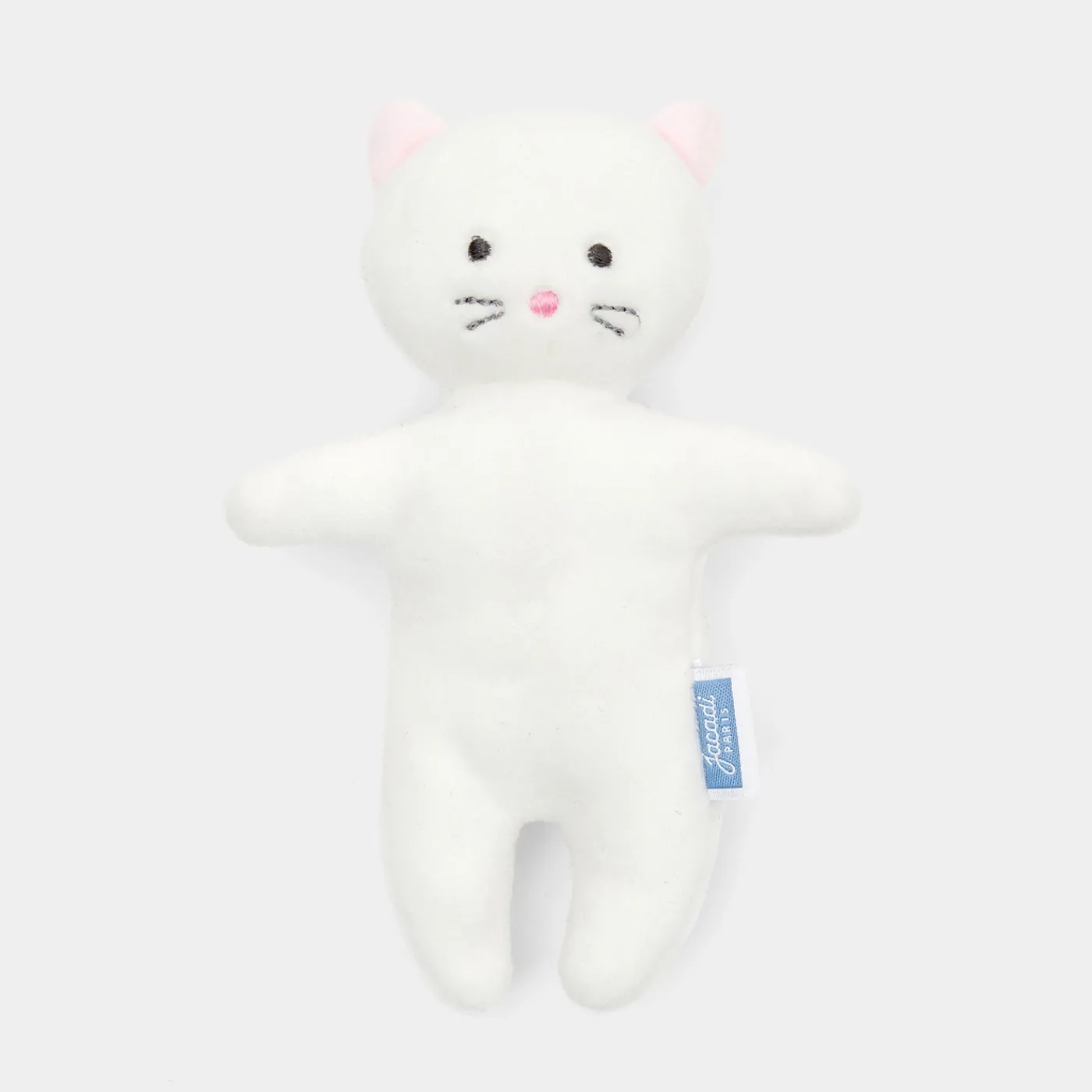 Jacadi Peluche chat petit modèle - blanc