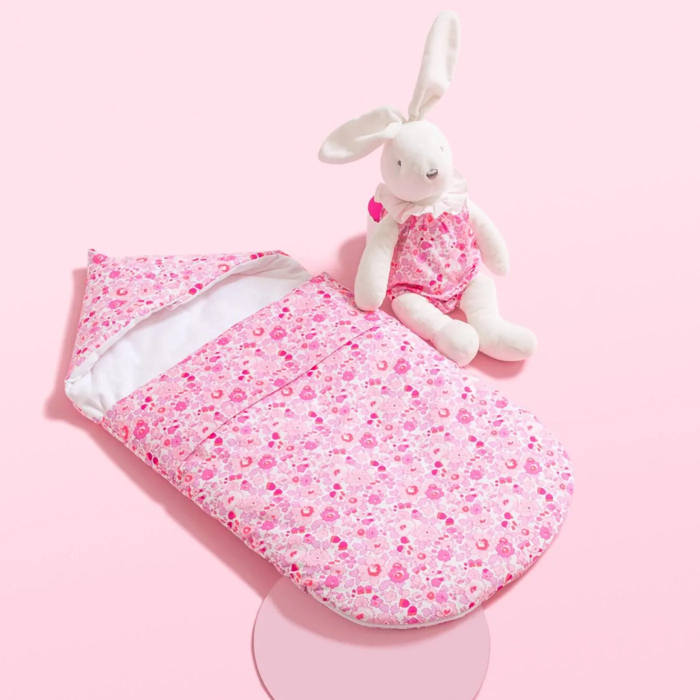 Jacadi Peluche lapin moyen modèle - blanc