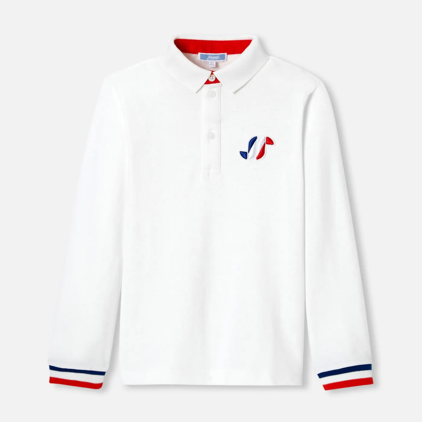 Enfant Jacadi Polo manches longues enfant garçon - blanc