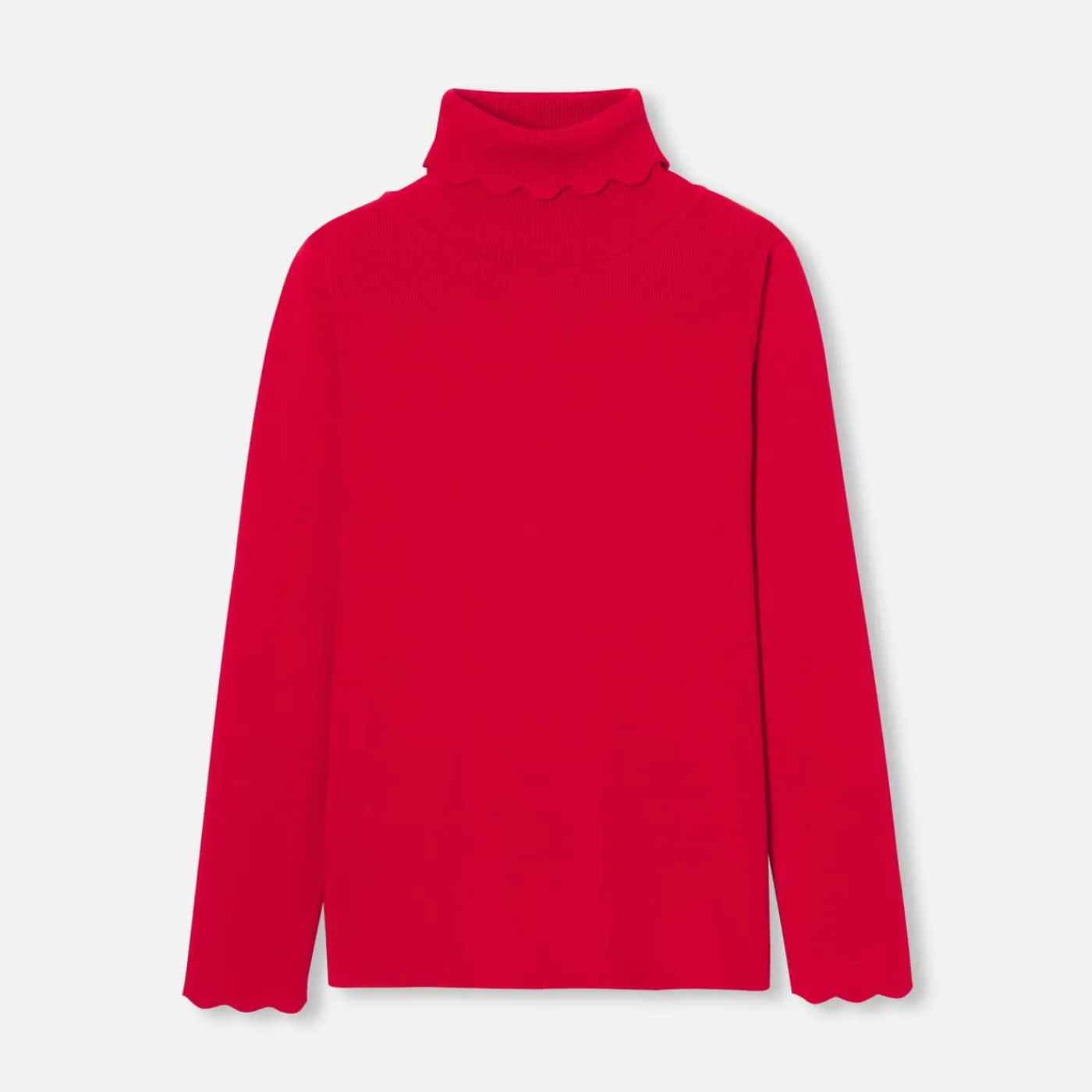 Enfant Jacadi Pull col roulé enfant fille - rouge