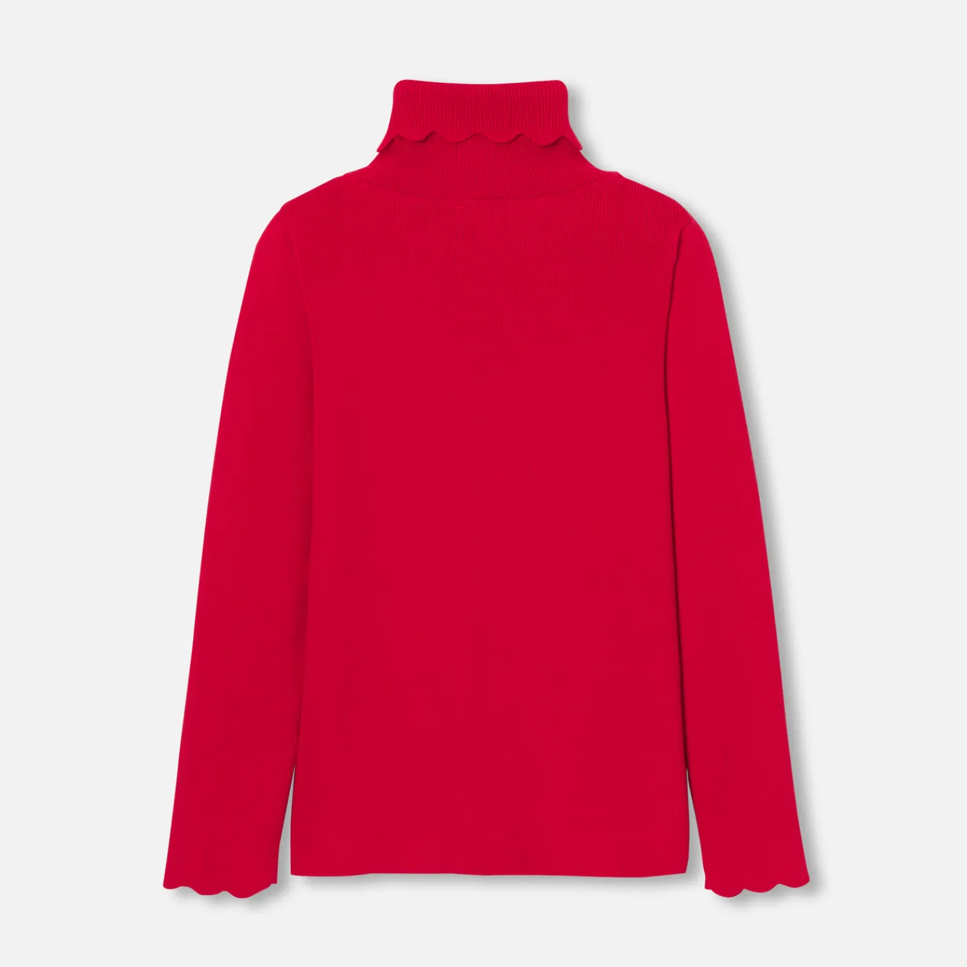 Enfant Jacadi Pull col roulé enfant fille - rouge