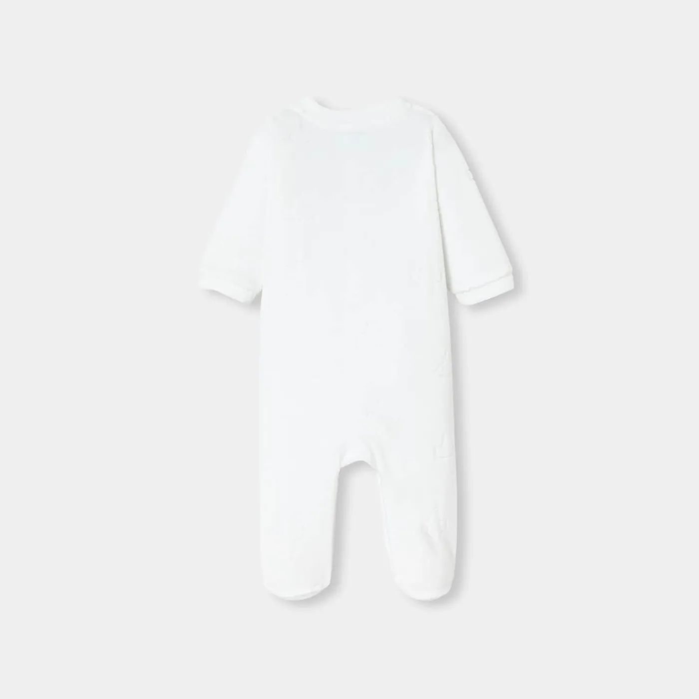 Jacadi Pyjama bébé en velours motif - blanc