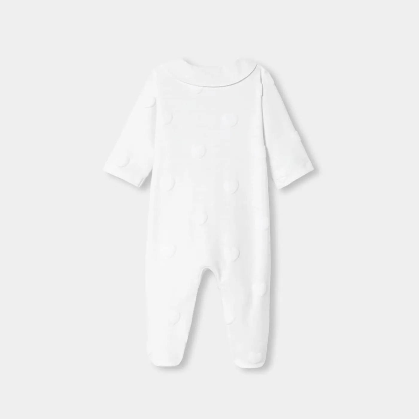 Jacadi Pyjama bébé fille en jersey motif nuage - blanc