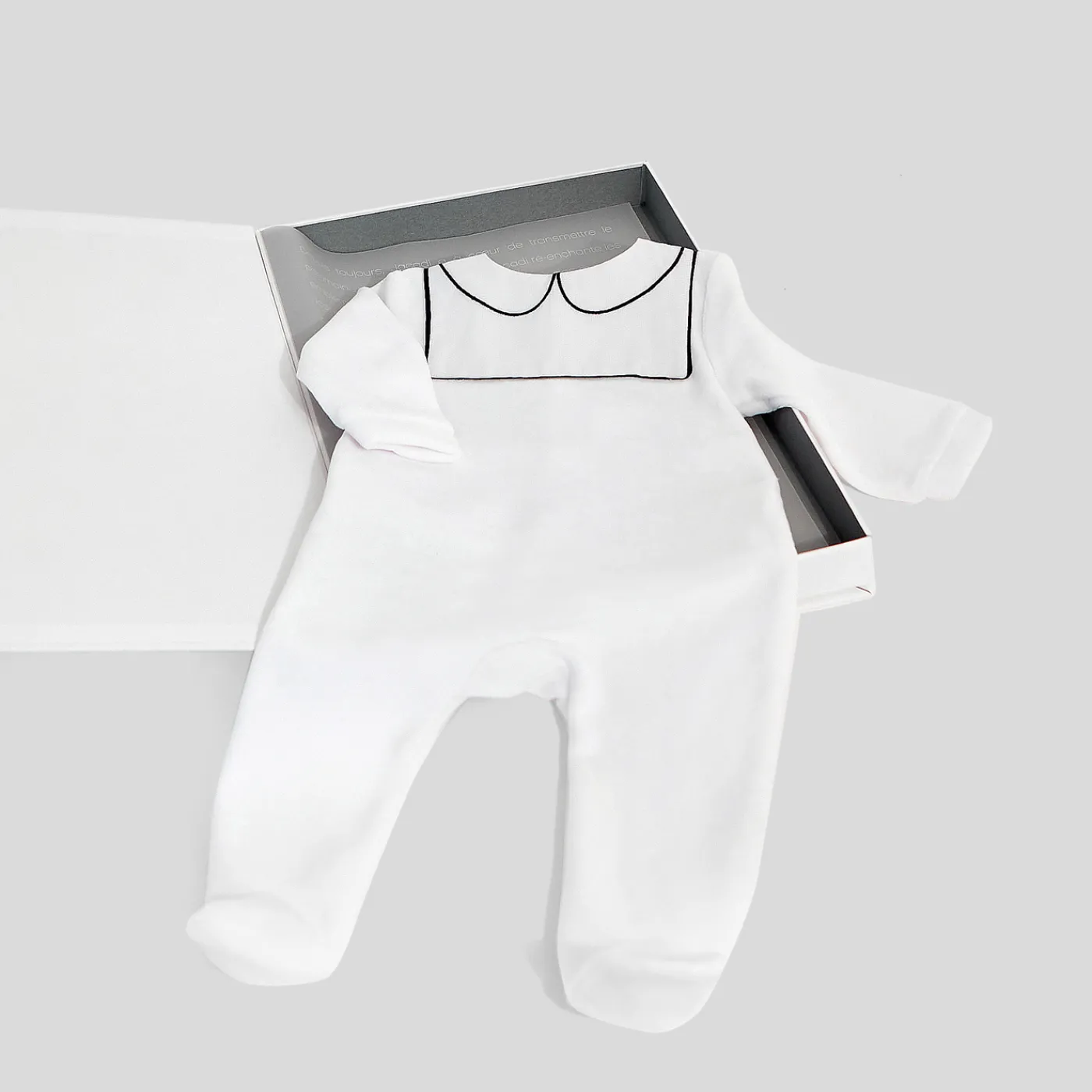 Jacadi Pyjama bébé Mon premier - blanc