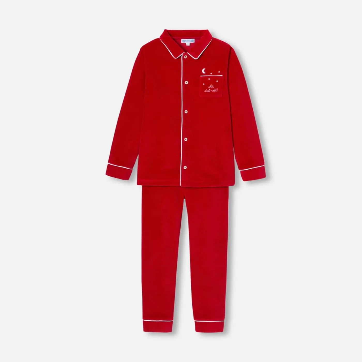 Enfant Jacadi Pyjama de Noël enfant garçon - rouge