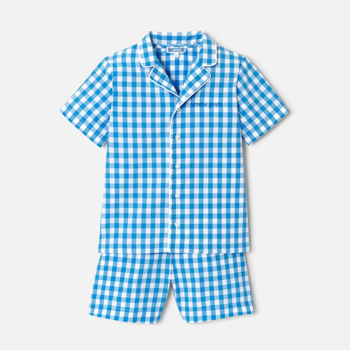 Enfant Jacadi Pyjashort enfant garçon en vichy -