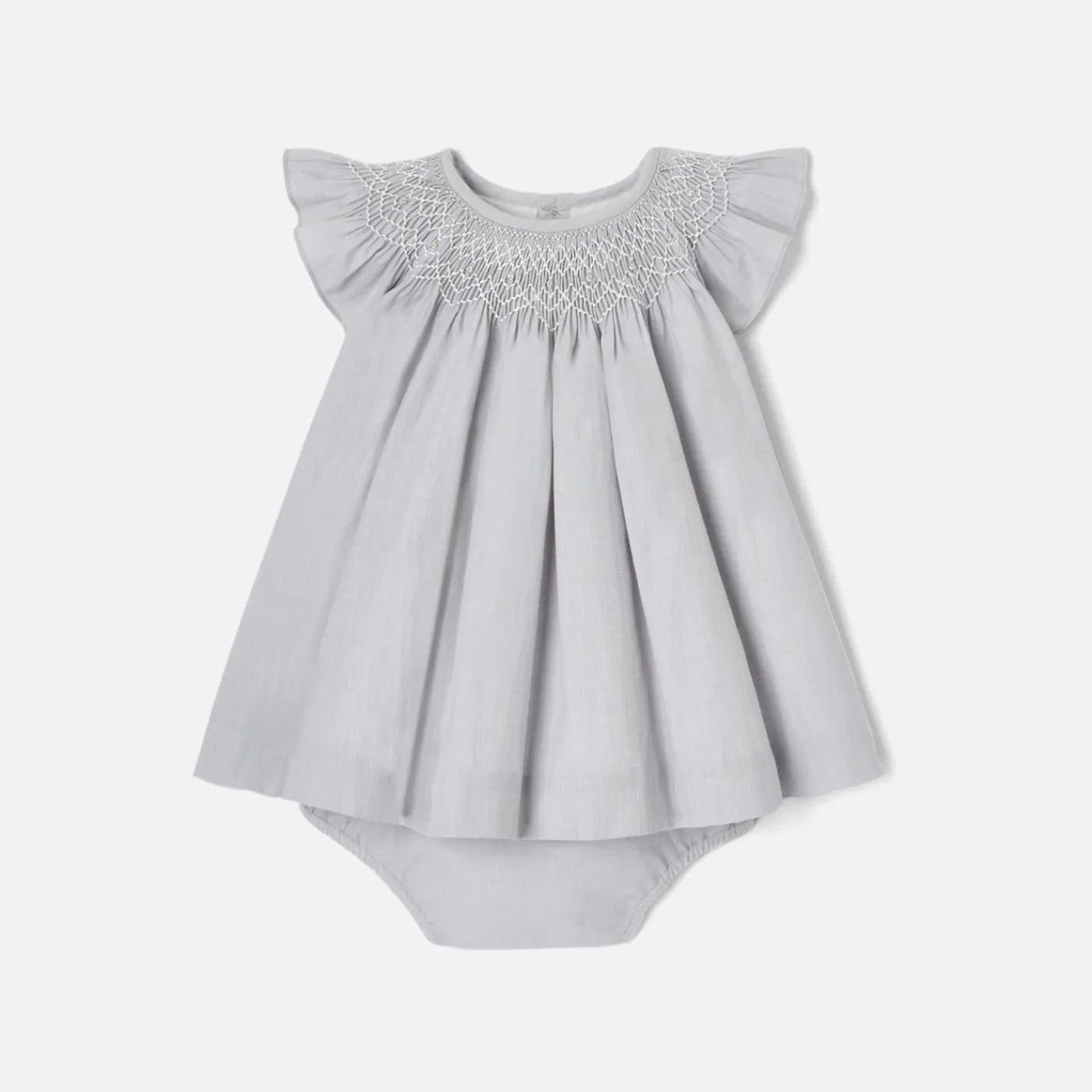 Jacadi Robe bébé fille en fil à fil -