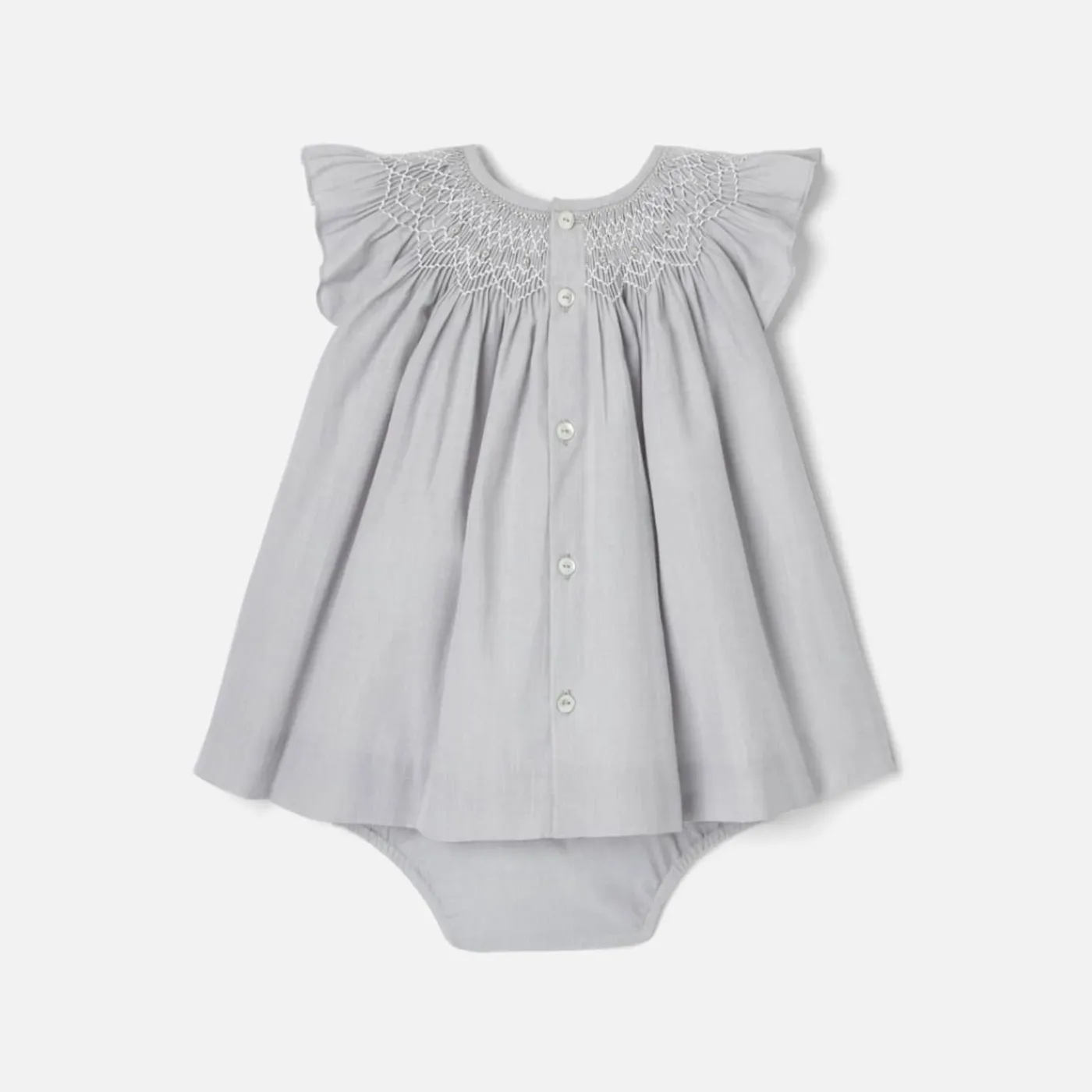 Jacadi Robe bébé fille en fil à fil -