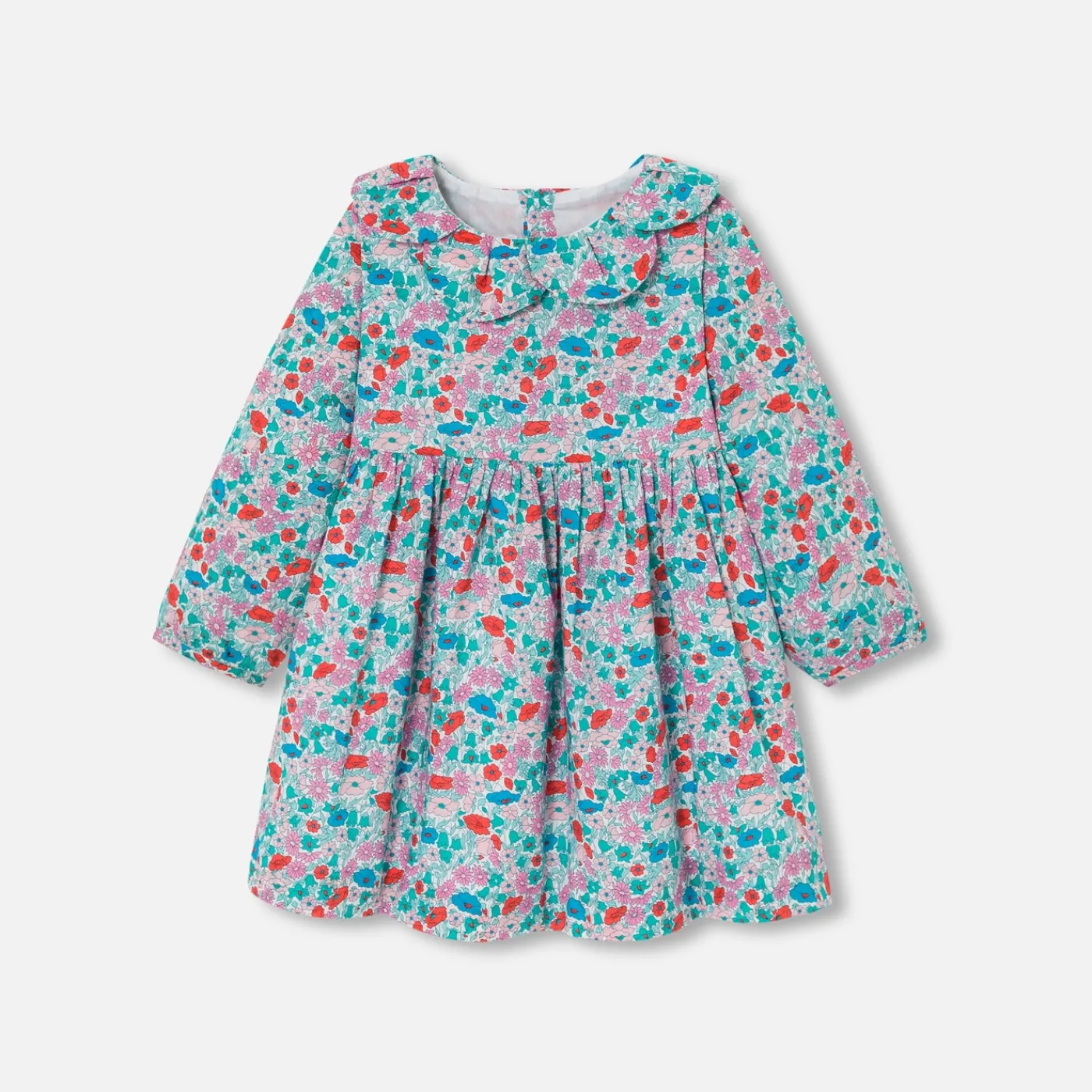 Jacadi Robe bébé fille en Tissu Liberty