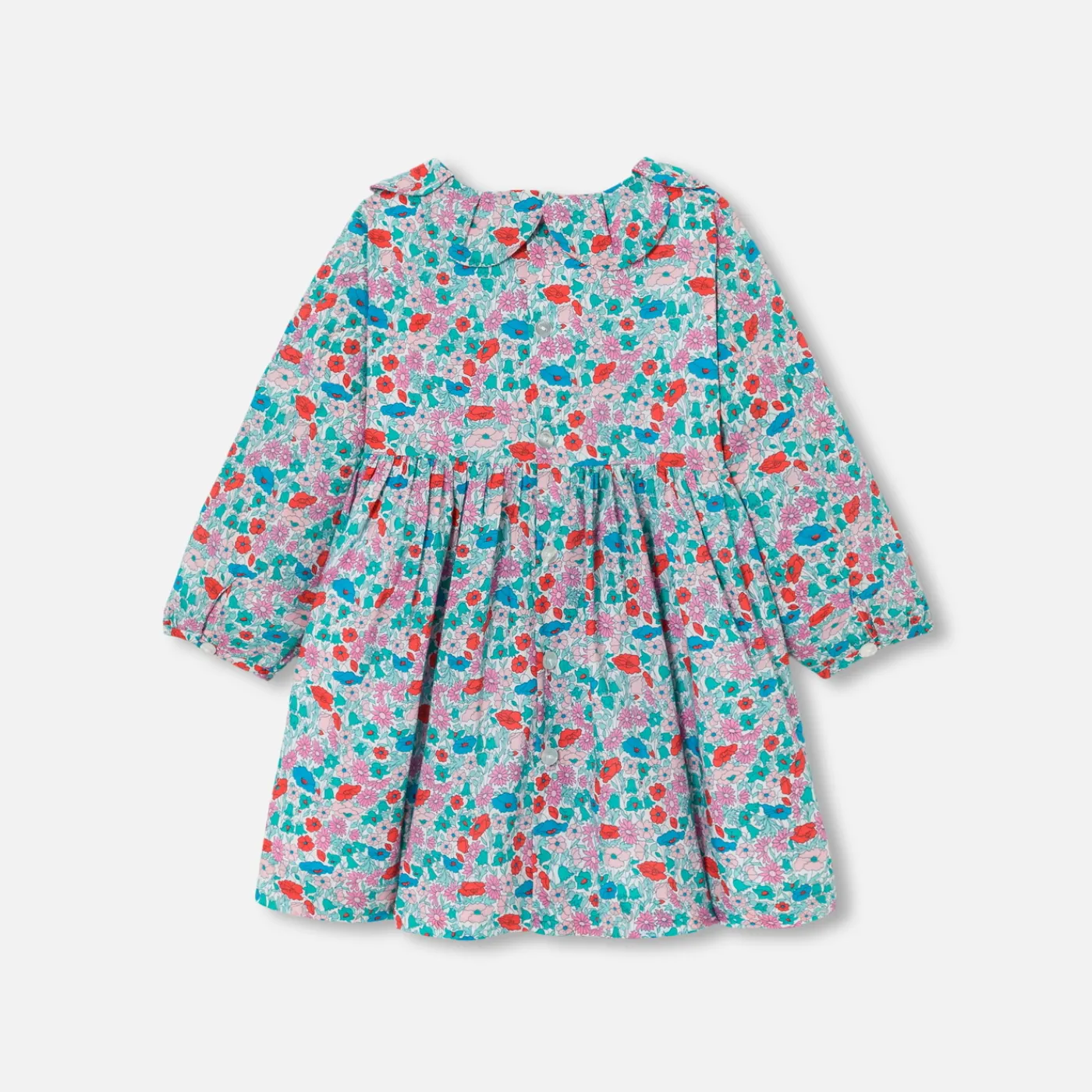 Jacadi Robe bébé fille en Tissu Liberty