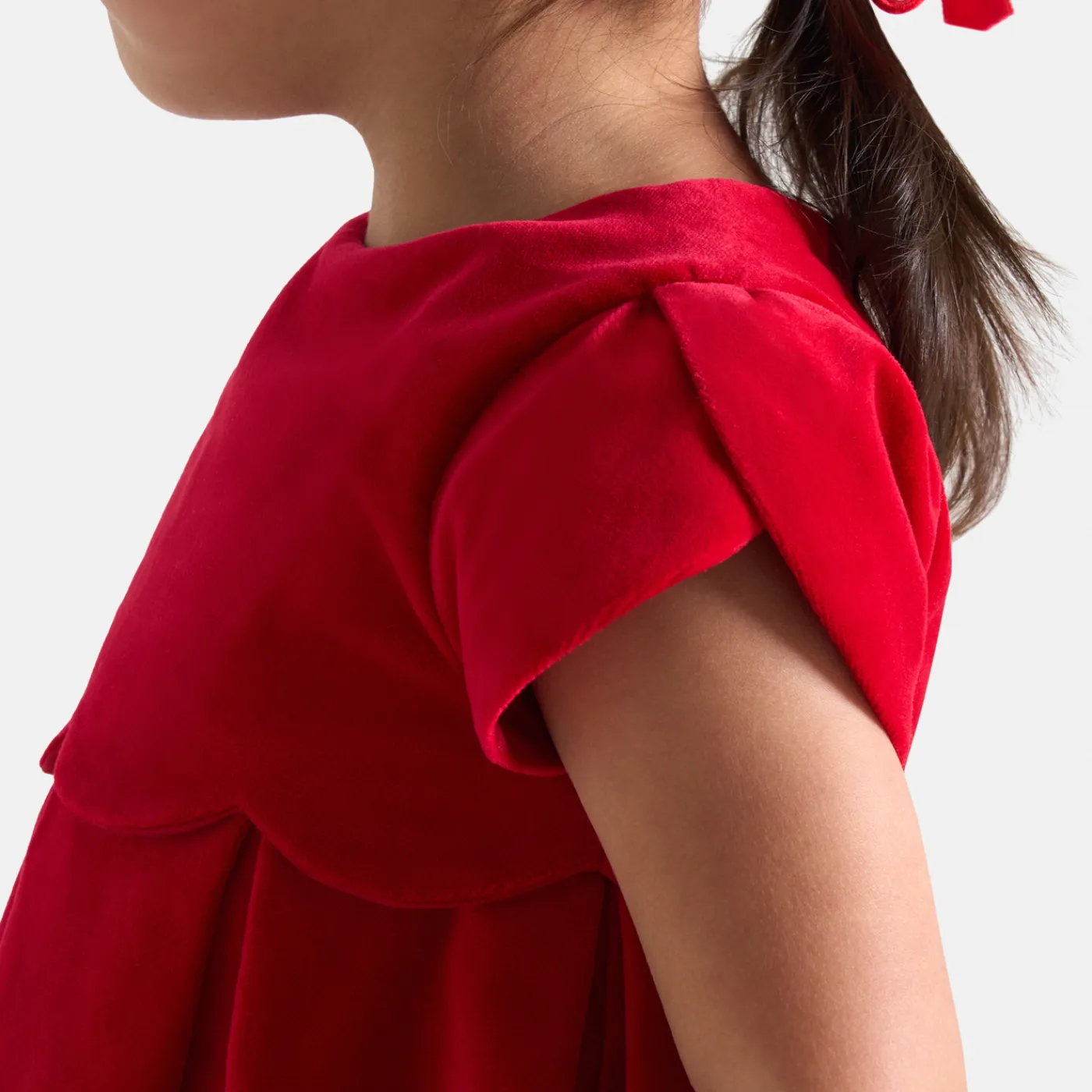 Jacadi Robe de fêtes bébé fille - rouge