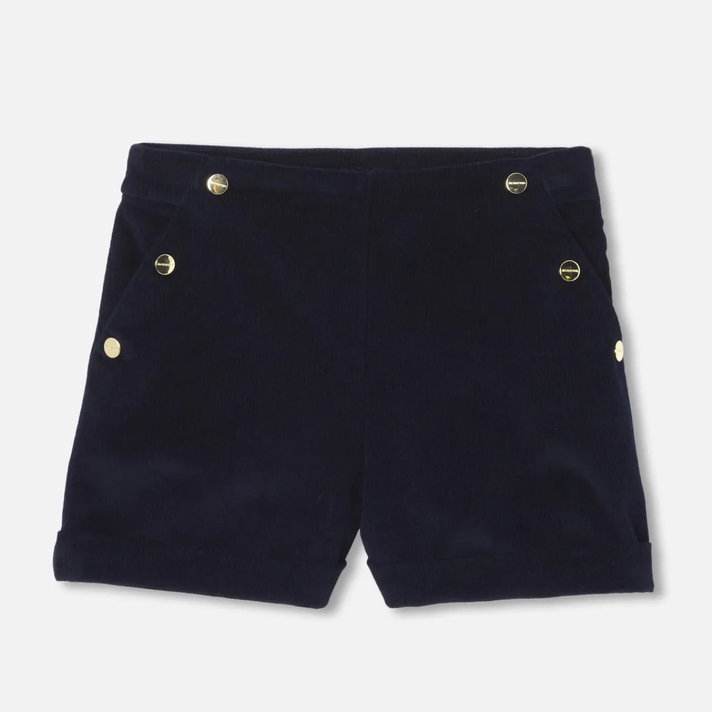 Enfant Jacadi Short en velours enfant fille - marine