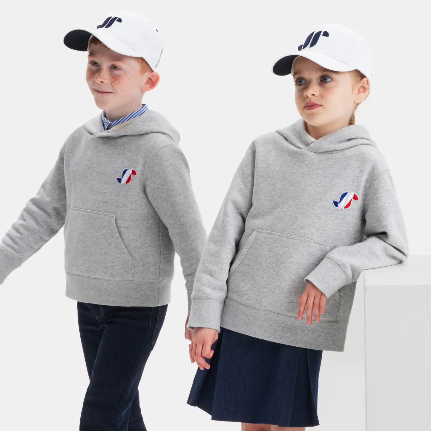 Enfant Jacadi Sweat à capuche enfant - gris chine clair