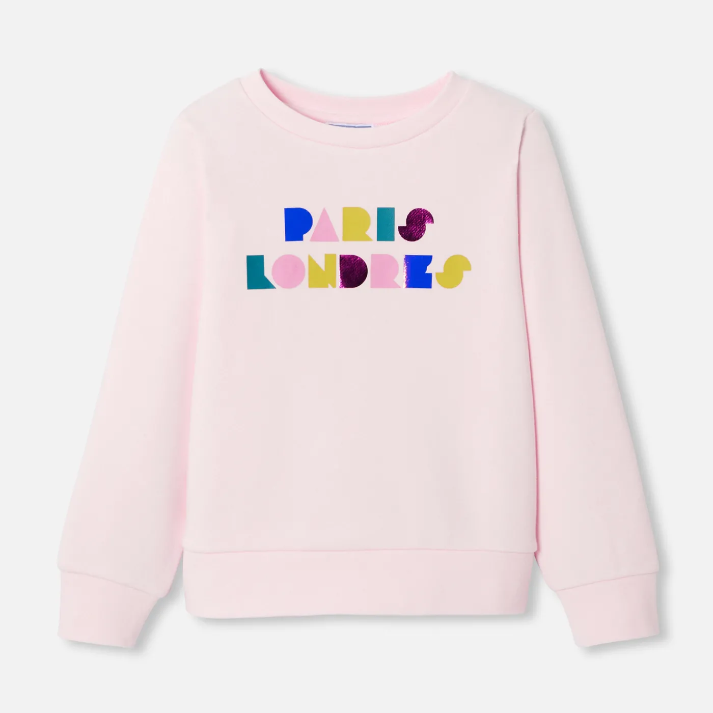 Enfant Jacadi Sweat enfant fille en molleton - rose poudre