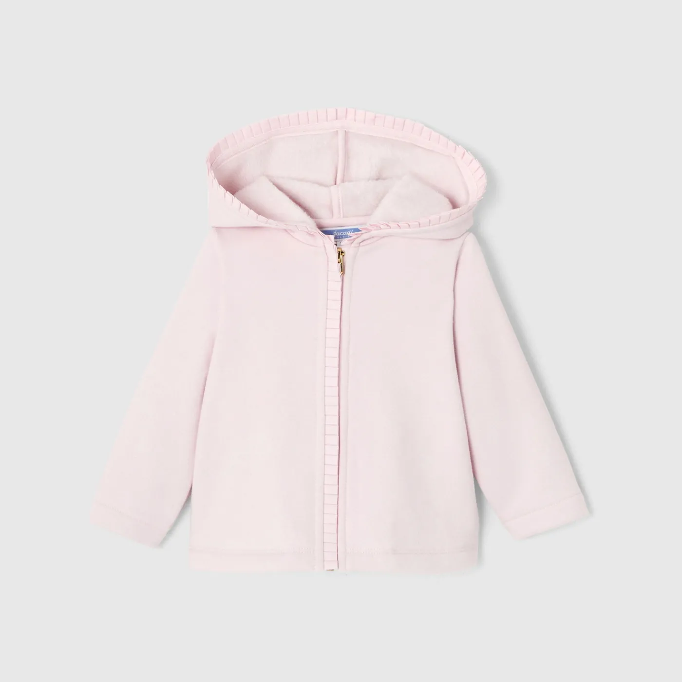 Jacadi Sweat zippé bébé fille - rose poudre