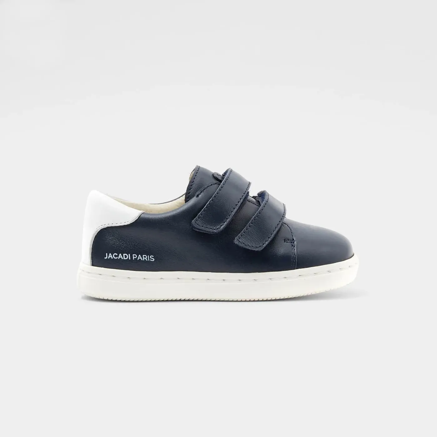 Jacadi Tennis bébé garçon en cuir - marine