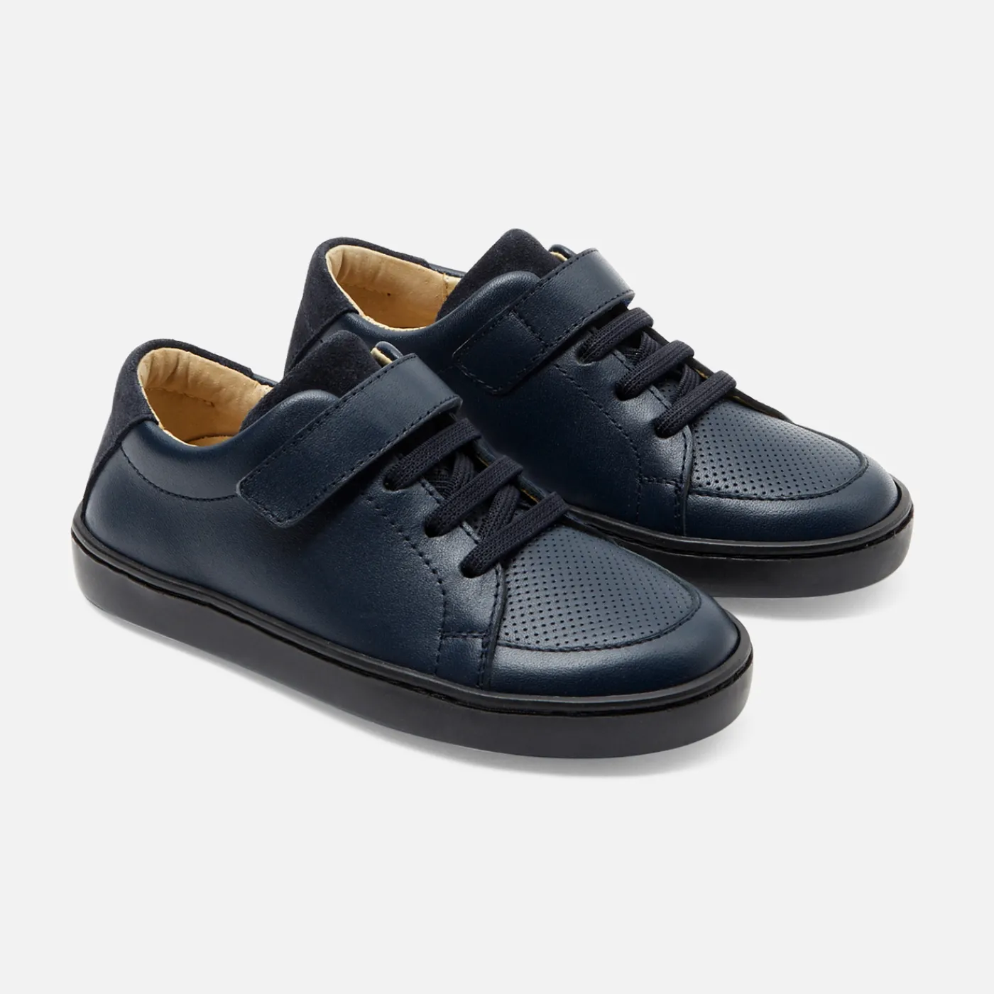 Enfant Jacadi Tennis enfant garçon en cuir - marine