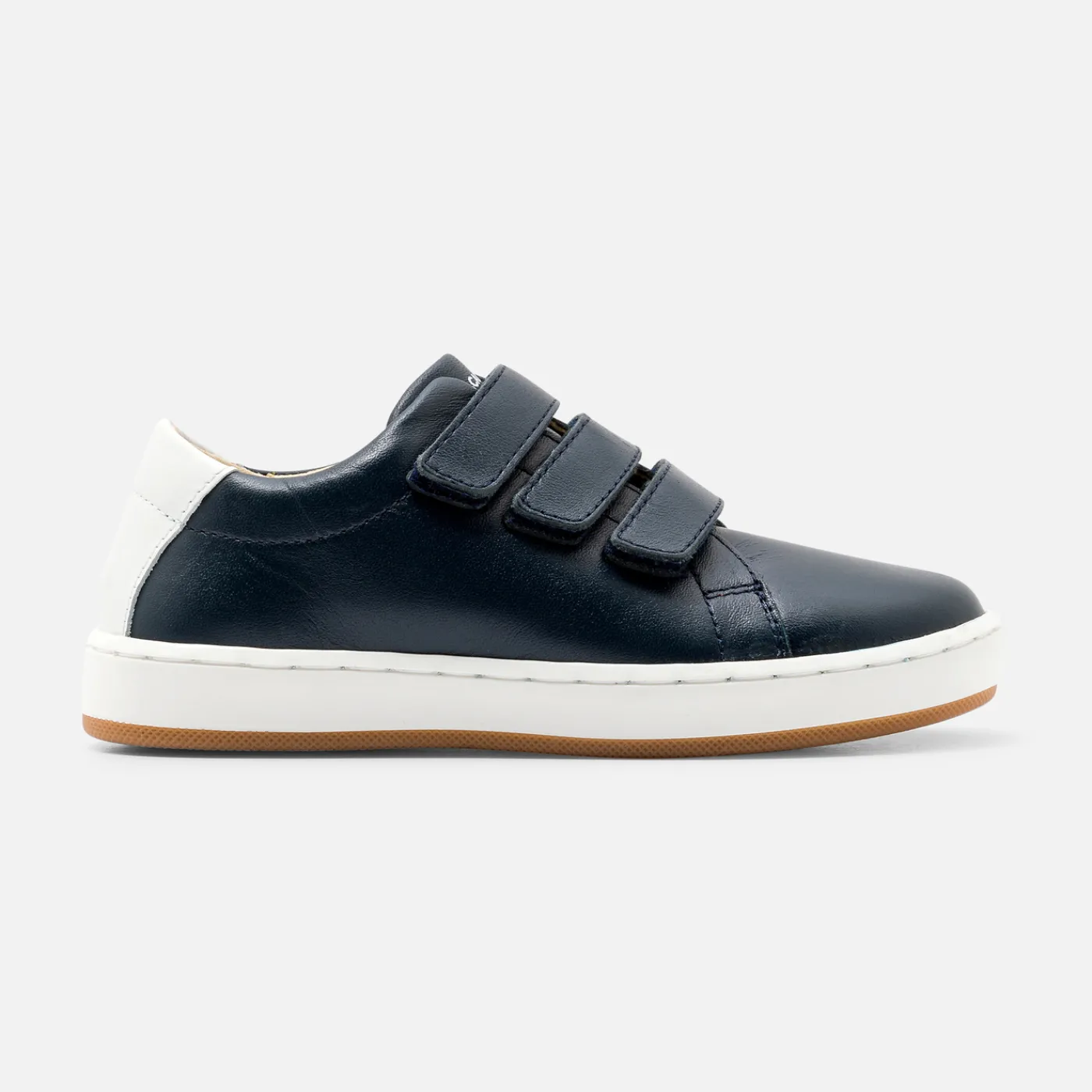 Enfant Jacadi Tennis enfant garçon en cuir lisse - marine