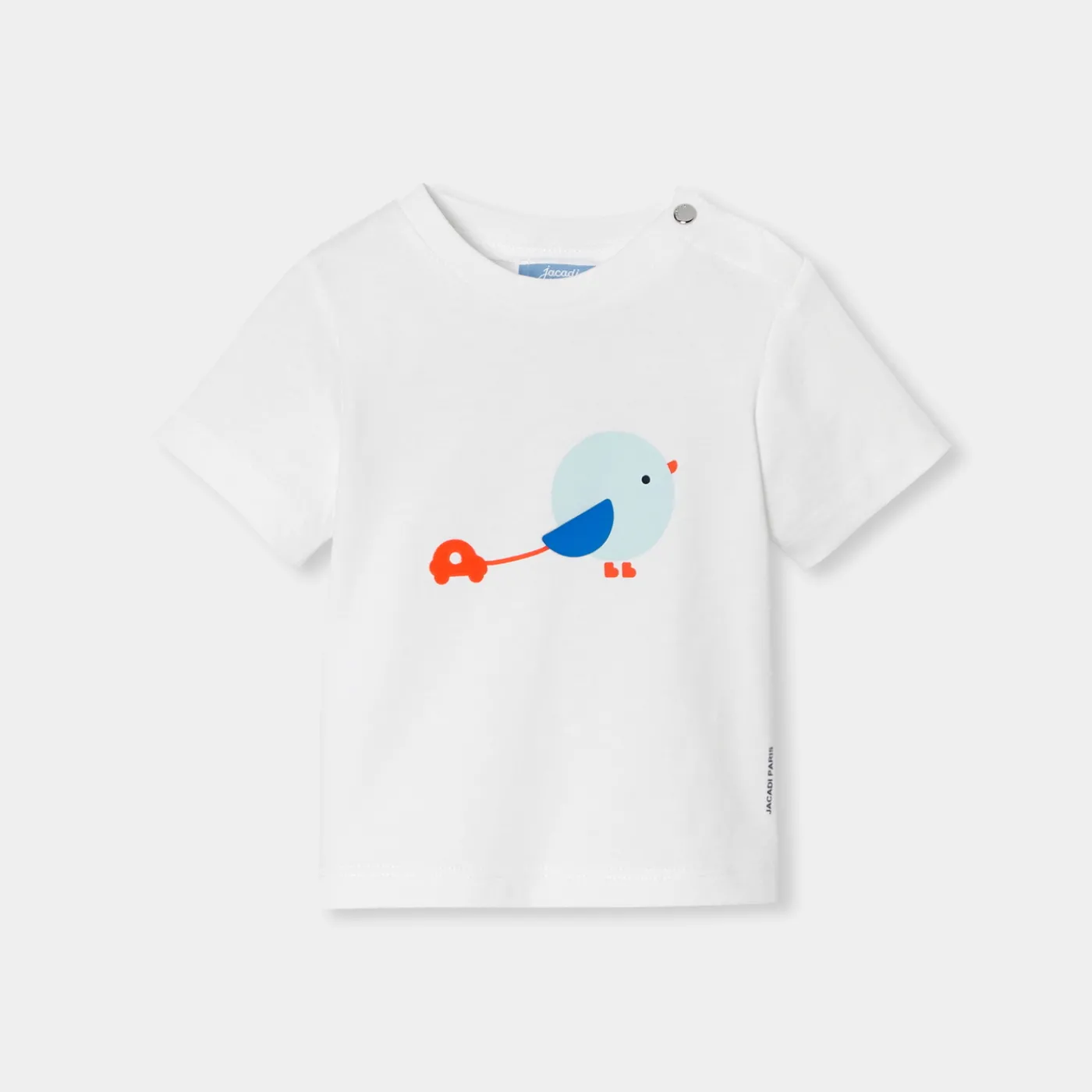 Jacadi T-shirt manches courtes bébé garçon - blanc