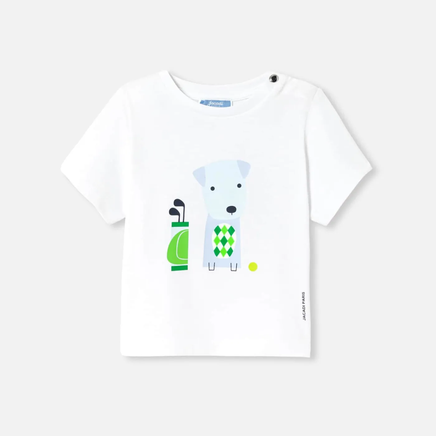 Jacadi T-shirt manches courtes bébé garçon - blanc