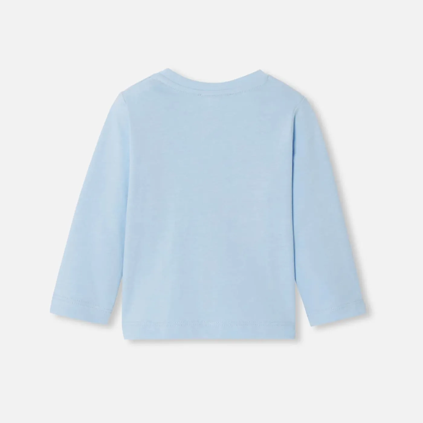 Jacadi T-shirt manches longues bébé garçon - bleu clair