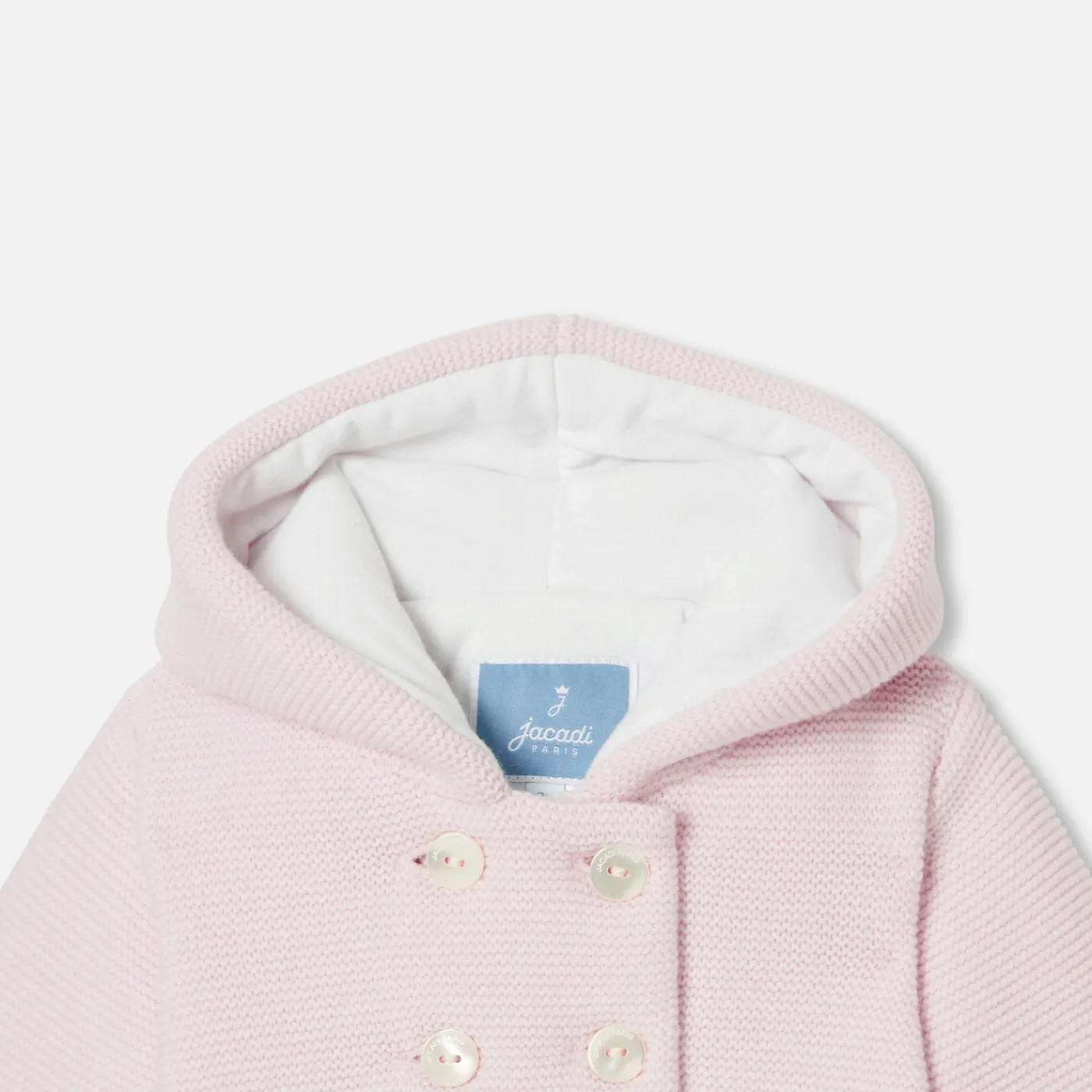 Jacadi Veste bébé fille doublée - rose pale